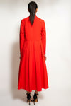 NANA DRESS COTTON XO | BRIGHT RED