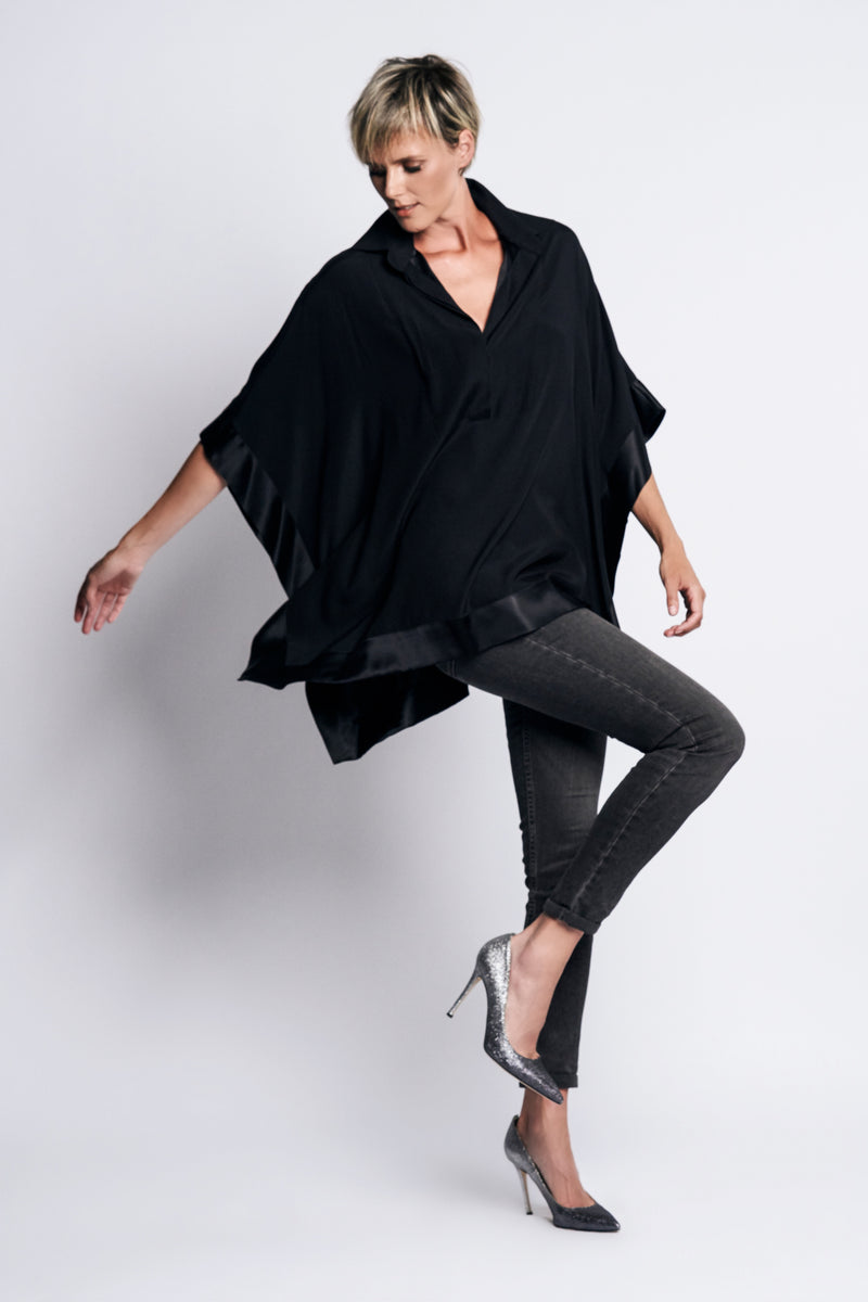 TOGA SILK | BLACK