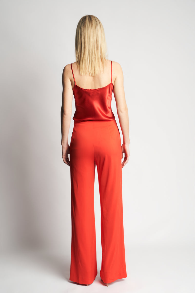 PANTS SILKY | BRIGHT RED