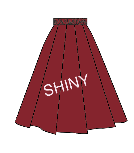 SKIRT CHIARA | BORDEAUX