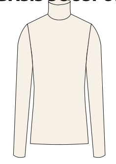 SOUL TURTLENECK MAT | IVORY