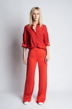 PANTS SILKY | BRIGHT RED