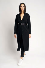 LORA MERINO WOOL JACKET | BLACK