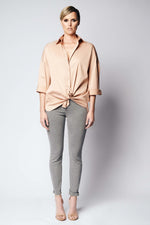 LOU CUFF COTTON SHIRT | SKIN