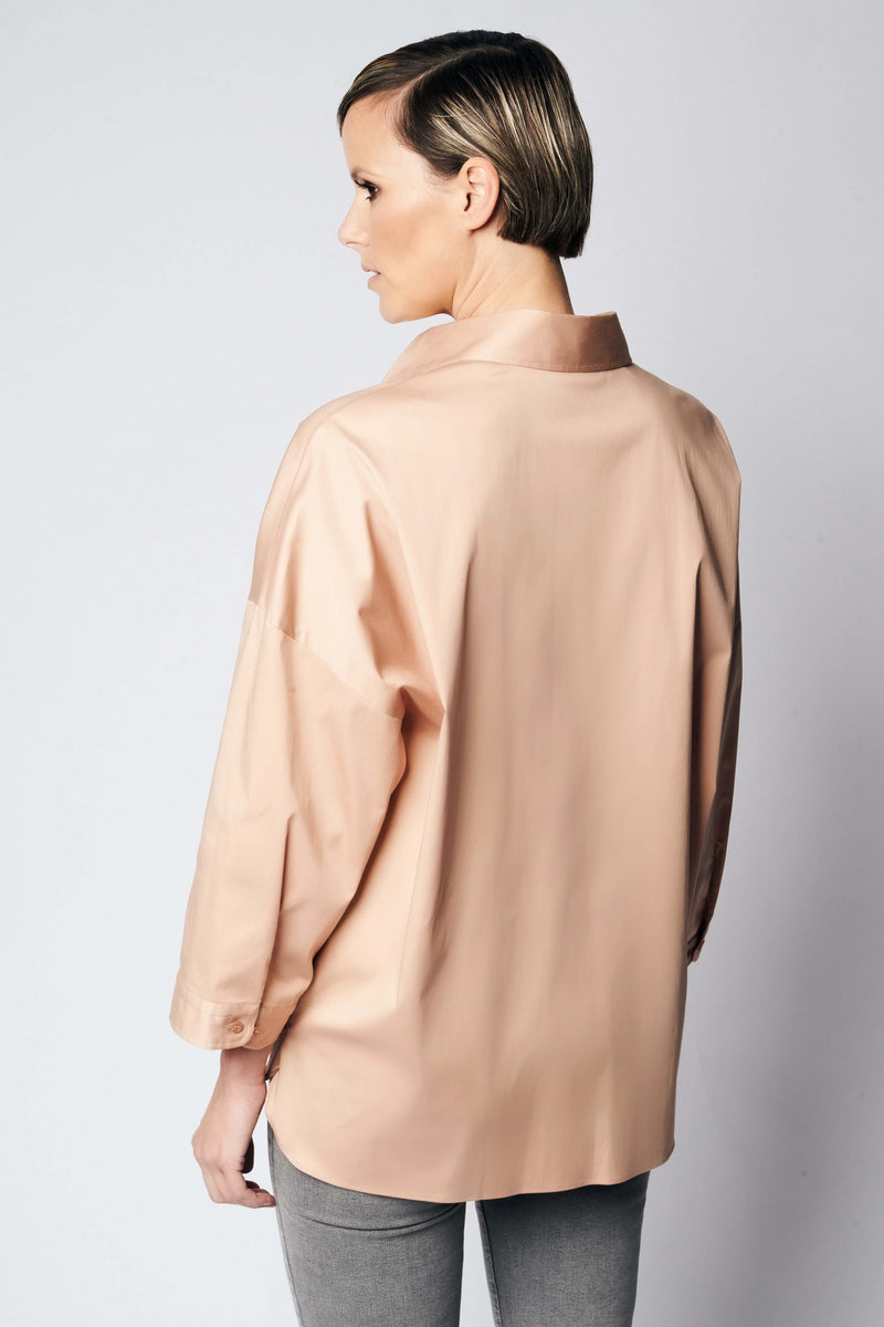 LOU CUFF COTTON SHIRT | SKIN