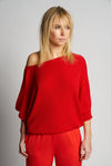 BO MERINO WOOL PULL | RED