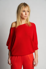 BO MERINO WOOL PULL | RED