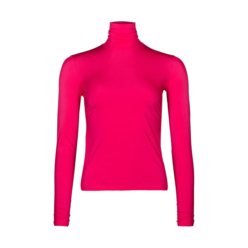 SOUL TURTLENECK MAT | FUCHSIA